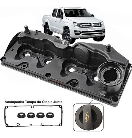 Tampa Válvula Amarok 2.0 Turbo Diesel 03l103469f Com Vedação