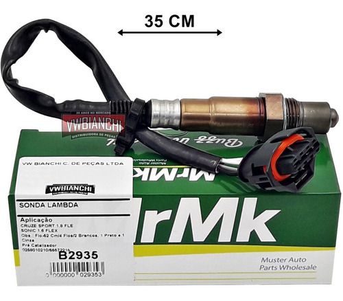 Sonda Lambda Cruze 1.8 Sonic 1.6 55572215 0258010210 Novo