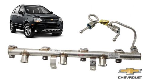 Flauta Injeção Captiva 3.6 V6 2008 Á 2010 12629932