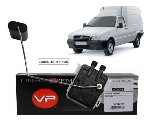 Sensor Nível Boia Combustível Fiorino 1.3 Flex 2007 Até 2013