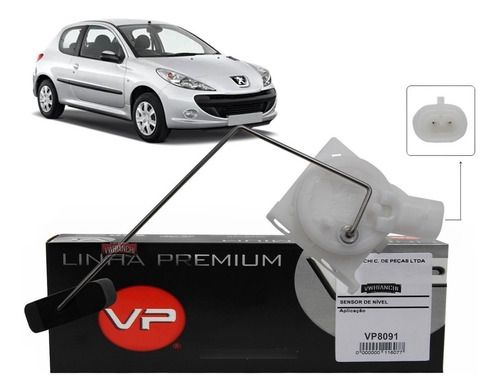 Boia Sensor Nível Combustível 206 1.4 1.6 Flex / Picasso 1.6