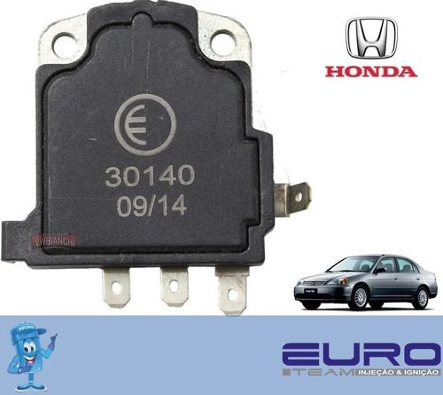 Modulo De Ignição Do Honda Civic 1.6 Ano 1989 Até 1992 Novo