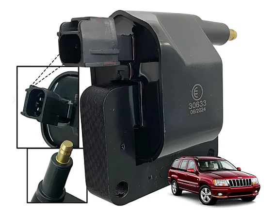 Bobina De Ignição Dakota V6 / V8 Grand Cherokee / Wrangler