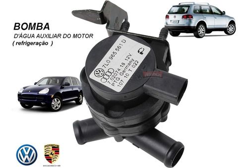 Bomba Água Auxiliar 7l0965561d Elétrica Touareg 3.6 4.2 5.0