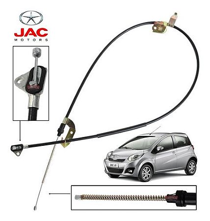 Cabo Do Freio Traseiro Lado Esquerdo Jac J2 1.4 2008 À 2016