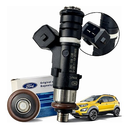 Bico Injetor 0280158238 0280157182 Ford Focus 1.6 Sigma Novo