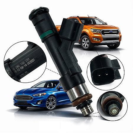 Bico Injetor Ford Fusion E Ranger 2.5 16v Flex 2013 À 2016