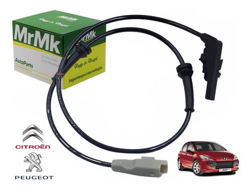 Sensor Abs Traseiro Esquerdo Direito Peugeot 307 Citroen C4