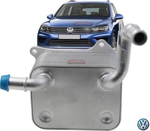 Resfriador Trocador Calor Óleo Audi Wv Porsche Q7 Touareg