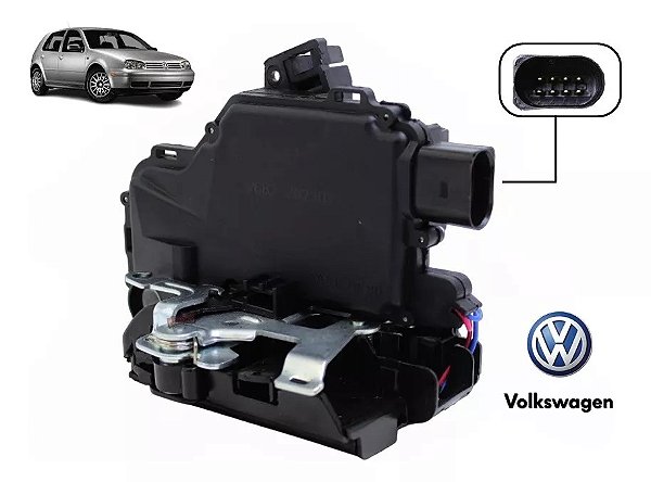 Fechadura Porta Dianteira Direita Vw Golf Bora Passat Novo