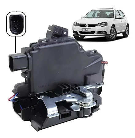 Fechadura Porta Traseira Esquerda Vw Golf Bora Passat