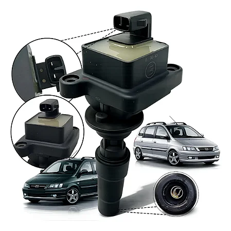 Bobina De Ignição Hyundai Space 2730039050 Nova 10e2702