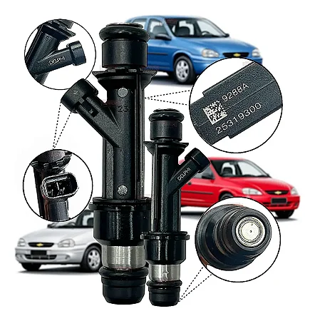 Bico Injetor Gm Corsa 1.0 8v Mpfi 99/02 - 25319300 Delphi