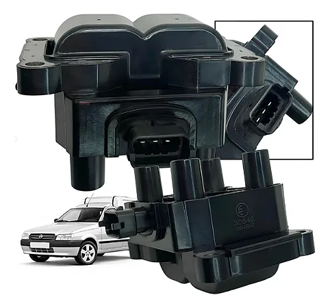 Bobina Ignição Palio 1.0 1.3 16v Fire Idea 1.4 Fire 3 Pinos