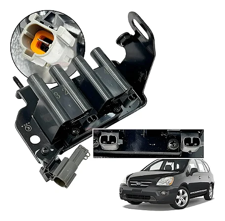 Bobina De Ignição Kia Rio 1.5 Carens 1.6 C0k30a-1810x