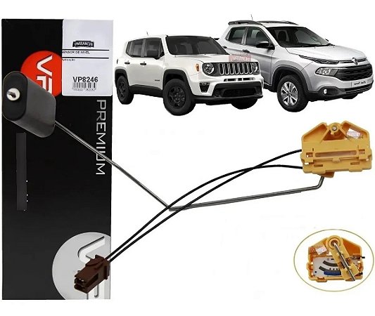 Sensor Nível Boia Combustível Jeep Renedade Fiat Toro Diesel