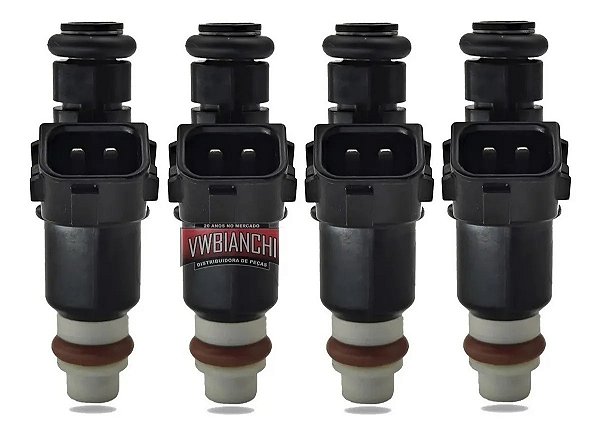 4x Bico Injetor Honda Crv Civic New Civic 2.0 City Fit 10 Furos