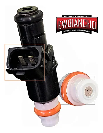 Bico Injetor Honda Civic 2007 2008 2009 2010 8 Furos Flex