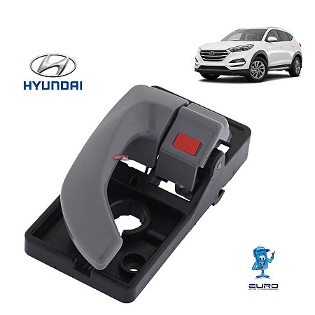 Puxador Maçaneta Interna Porta Lado Esquerdo Tucson - Cinza