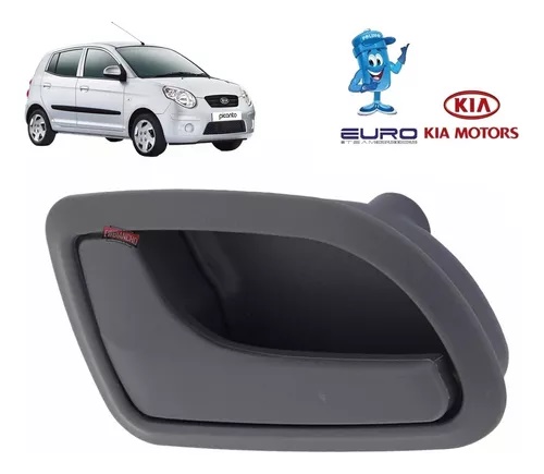 Maçaneta Interna Lado Esquerdo Cinza Kia Picanto 2006/2008