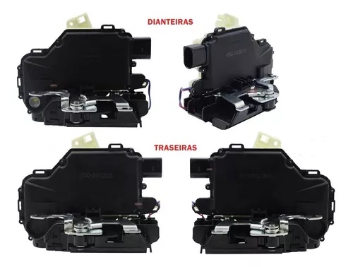 Kit Fechadura Dianteira Esq Dir Traseira Esq Dir Vw Golf