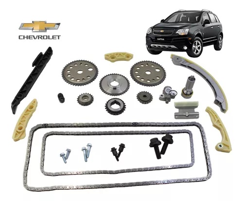 Kit Corrente De Comando Chevrolet Captiva 2.4 Malibu 2011...