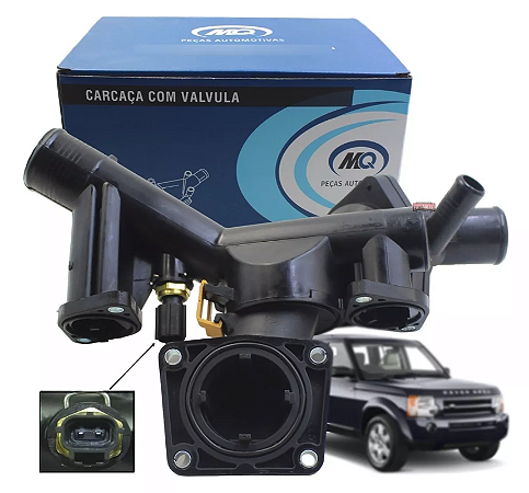 Carcaça Válvula Termostática Landrover Discovery 3/4 2.7 3.0