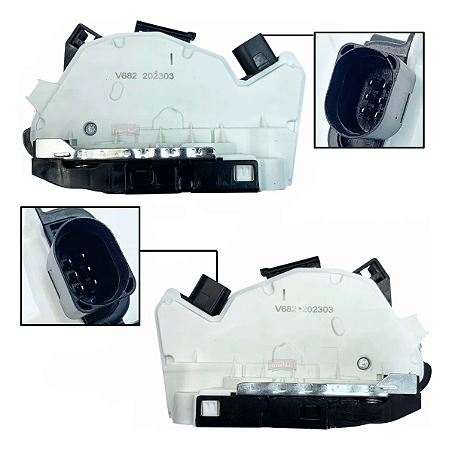 Par Fechadura Eletrica Da Porta Traseira Esq/dir Amarok