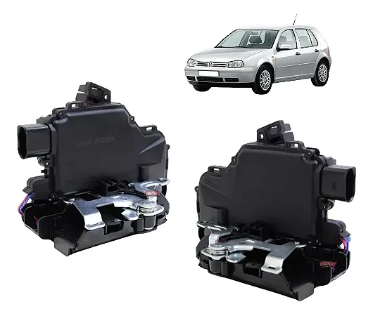 Kit Fechadura Dianteira Vw Golf Passat Bora 1999 Á 2013
