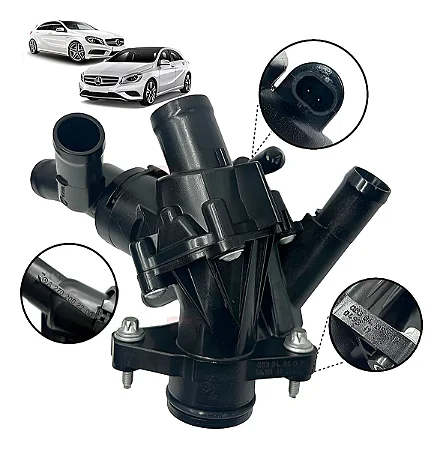 Válvula Termostática Mercedes A B Cla Gla 20132020 1.6 2.0