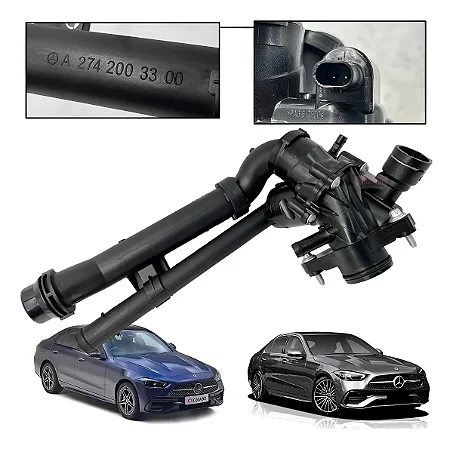 Valvula Termostática Mercedes C180 W204 2013-2015