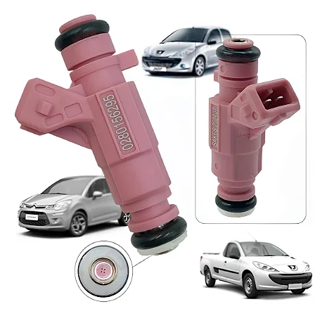Bico Injetor Peugeot 206 207 C3 1.4 8v Flex 0280156295 Novo
