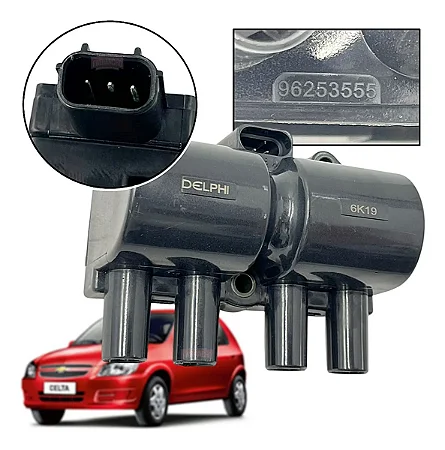 Bobina Ignição Corsa Montana Prisma Celta Meriva 96253555