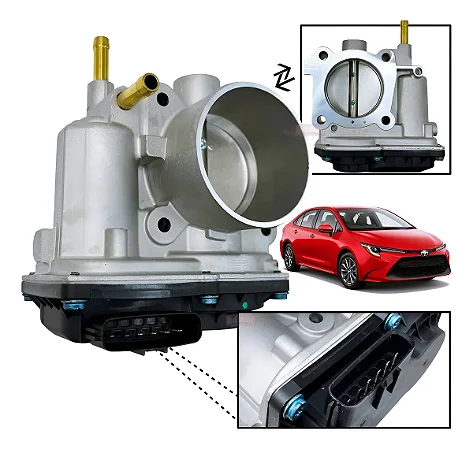 Corpo Borboleta Tbi Corolla Toyota 2.0 Flex 2009...2024