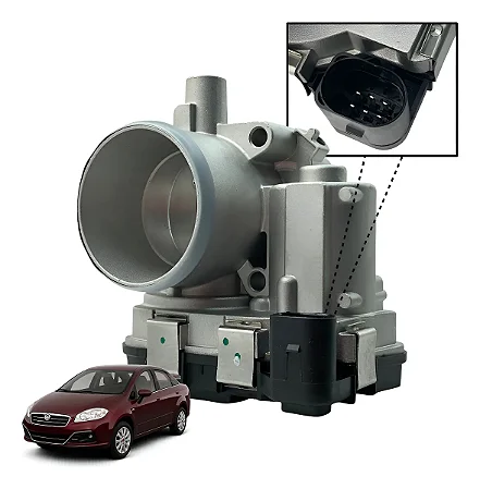 Corpo De Borboleta Tbi Fiat Linea 1.9 16v 2009/10 55209821