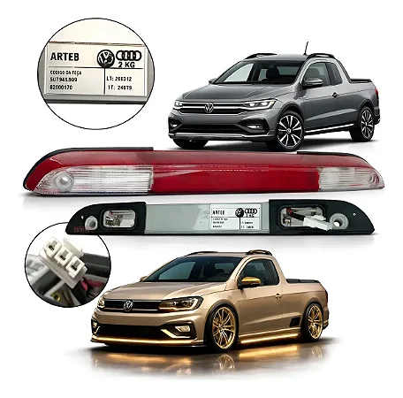 Break Light Luz Freio/original Saveiro G5 G6 G7 G8 5u7945097