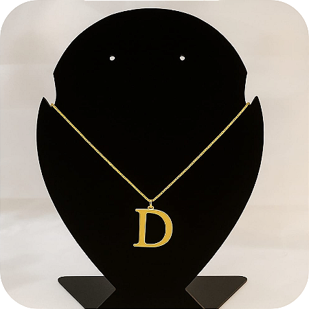 Colar de Letra D Simples