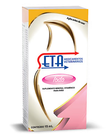Seta Iodo. suplemento mineral vitamínico para aves.