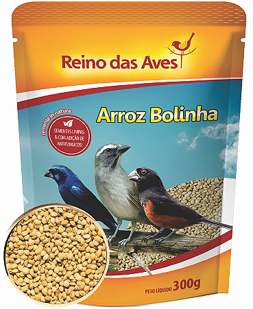 Arroz Bolinha 300g – Reino das Aves