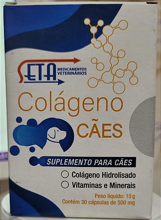 SETA COLÁGENO CÃES. suplemento para cães