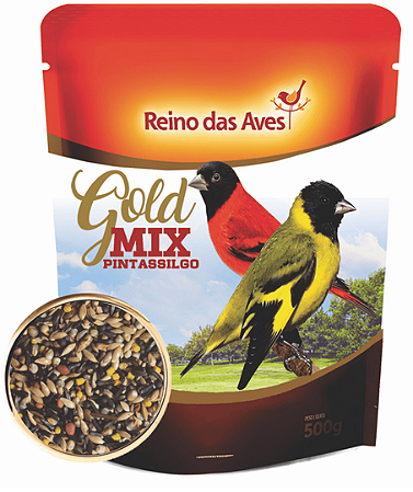 Pintassilgo Gold Mix 500g - Reino Das Aves
