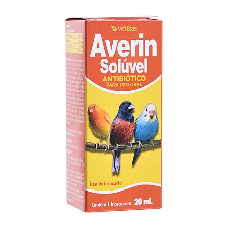 Averin Solúvel Antibiótico Aves de uso oral