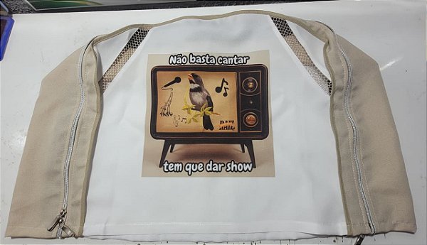 Capas de luxo para gaiola de Coleiro e Papa Capim, modelos exclusivos e personalizados padrão torneio e passeio. não basta cantar tem que dar show