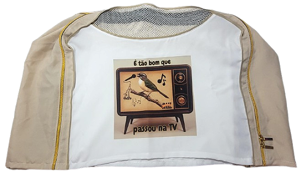 Capas de luxo para gaiola de Trinca-ferro, Pixarro e Estevão. modelos exclusivos e personalizados padrão torneio e passeio. É tão bom que passou na TV