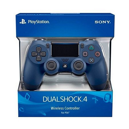 Controle PS4  Original Azul Midnight