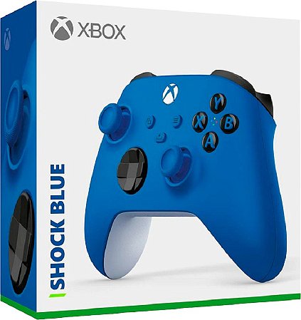 Controle Xbox Séries S/X - Shock Azul