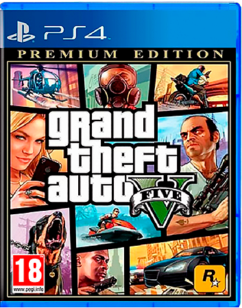 GTA V PS4-Premium Edition