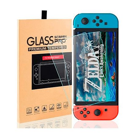 Película de vidro protetora Nintendo Switch