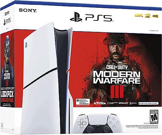 Console PlayStation 5 Pacote com jogo Call of Duty Modern Warfare III -  StartGames