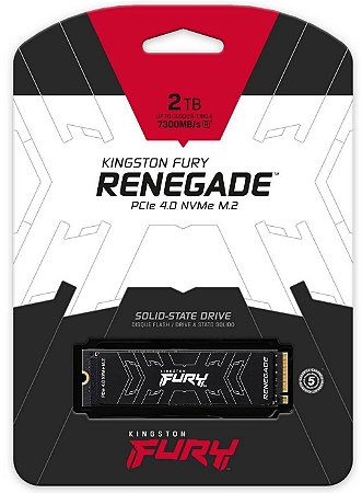 Kingston FURY Renegade PCIe 4.0 NVMe M.2 SSD 2TB para PS5 - StartGames